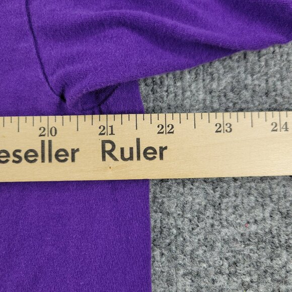 Basketball Shirt Men's Large Purple The Goat #24 Graphic Tee Short Sleeve Adult - Picture 10 of 12